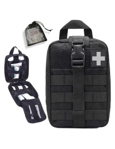 Bolsa Médica Táctica Orca Tactical IFAK Rip Away Negra