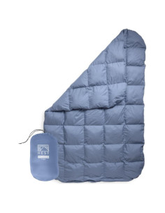 Saco de Dormir HEST Individual Acolchado 147x224 cm Azul