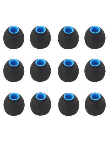 12 Puntas de Repuesto BLLQ para Auriculares In-Ear 3.8mm