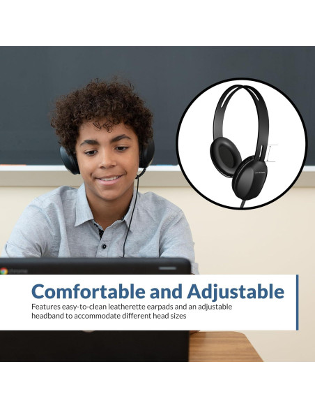 Auriculares Cyber Acoustics ACM-4004 3.5mm Paquete de 20