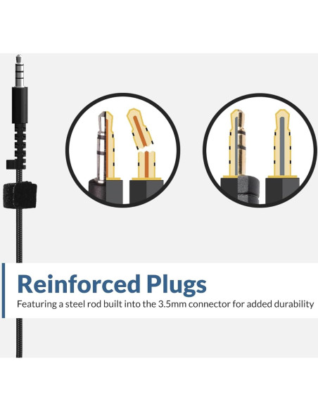 Auriculares Cyber Acoustics ACM-4004 3.5mm Paquete de 20