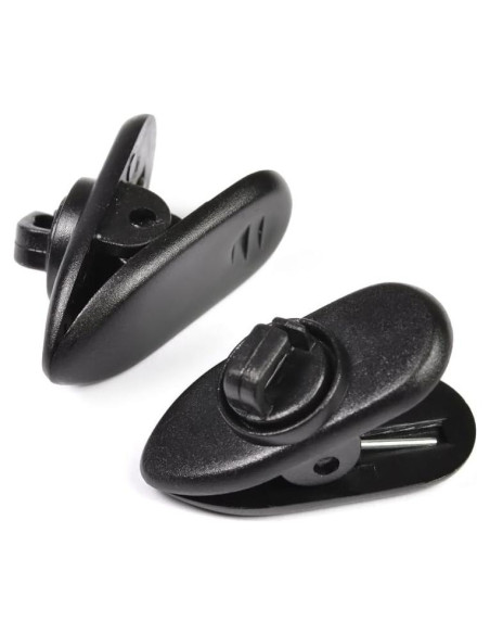 5 Clips Organizador de Ropa para Auriculares Synsen - Negro