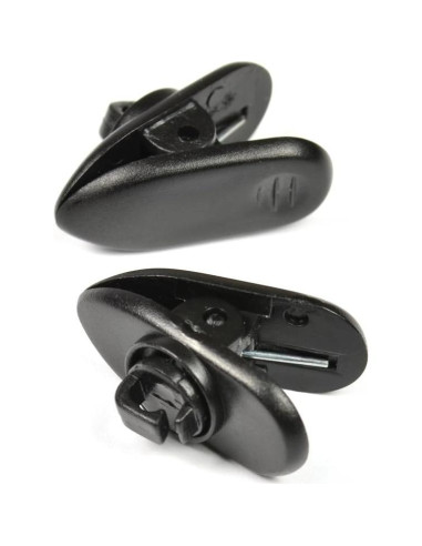 5 Clips Organizador de Ropa para Auriculares Synsen - Negro