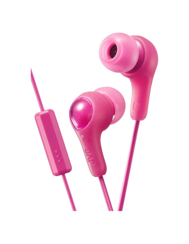 Auriculares Intrauditivos JVC Gumy HAFX7MP Rosa con Mic