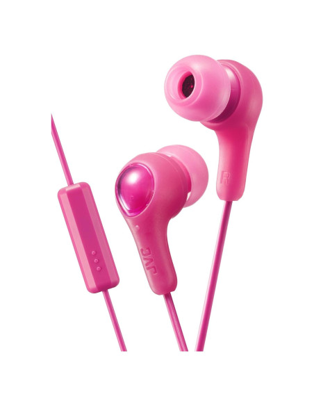 Auriculares Intrauditivos JVC Gumy HAFX7MP Rosa con Mic