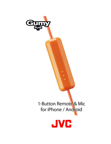 Auriculares Intrauditivos JVC Gumy HAFX7MP Rosa con Mic