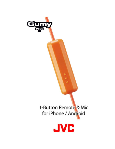 Auriculares Intrauditivos JVC Gumy HAFX7MP Rosa con Mic