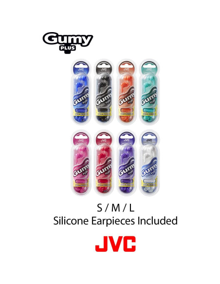Auriculares Intrauditivos JVC Gumy HAFX7MP Rosa con Mic