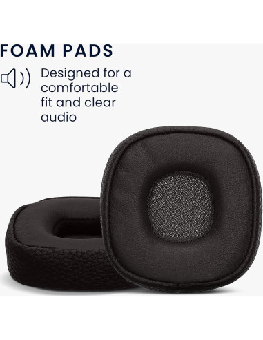 Almohadillas de Reemplazo kwmobile para Marshall Major III - Marrón