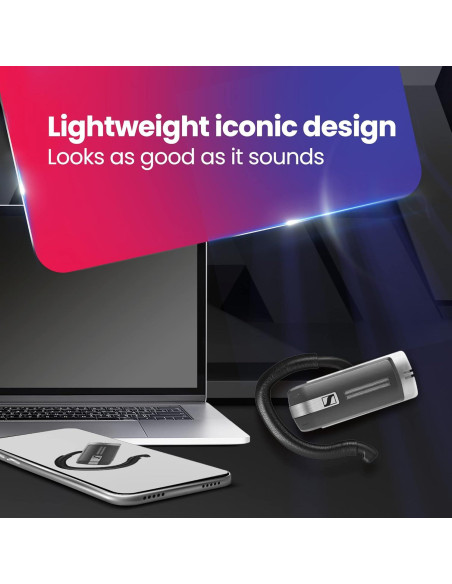 Auriculares Bluetooth EPOS ADAPT Presence Gris On-Ear UC