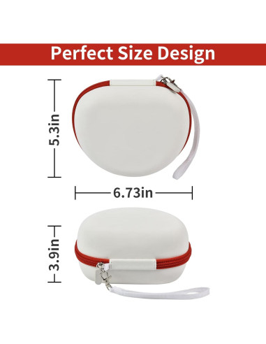 Funda Dura para Auriculares Skullcandy y Beats - Blanca