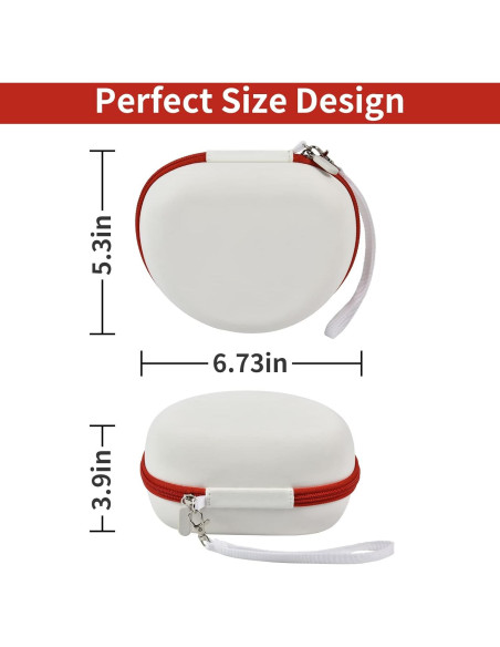 Funda Dura para Auriculares Skullcandy y Beats - Blanca