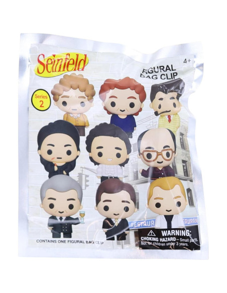 Clip de Bolsa de Espuma 3D Seinfeld Monograma Internacional - 1 Aleatorio
