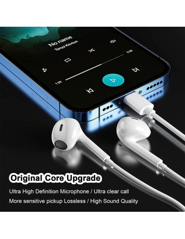 Auriculares USB C HiFi Estéreo Case Logic - 2 Paquetes