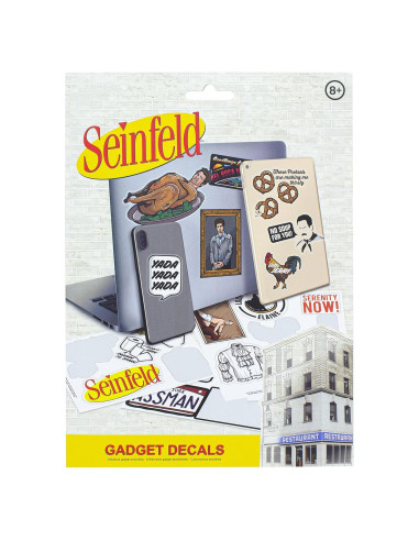 Calcomanías de Vinilo Paladone Seinfeld - 20 Reutilizables