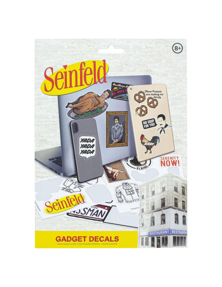 Calcomanías de Vinilo Paladone Seinfeld - 20 Reutilizables