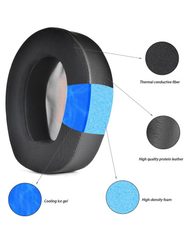 Almohadillas de Gel de Enfriamiento Defean para JBL Quantum 800/Q800/Q600