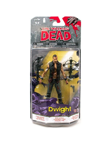 Figura de acción Dwight McFarlane Toys The Walking Dead 12.7cm