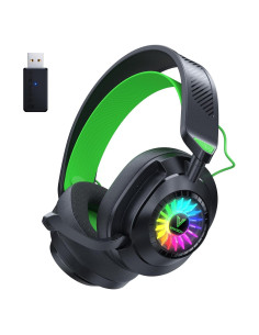 Auriculares Gaming Inalámbricos HW10 - 50h Batería, RGB, PS5/PC