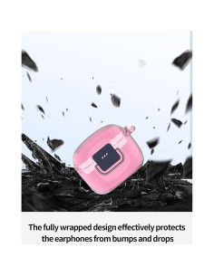 Funda Protectora Rosa para Auriculares JBL Tune Flex 2 2