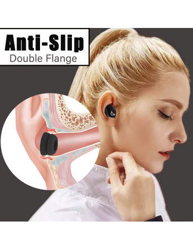 Consejos de Silicona Doble Brida Luckvan para Auriculares Beats