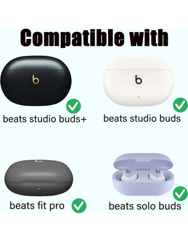 Consejos de Silicona Doble Brida Luckvan para Auriculares Beats