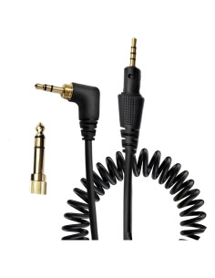 Cable de audio enrollado Gugxiom 1.2m para auriculares Pioneer DJ
