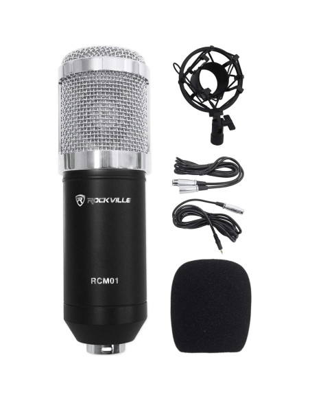 Kit de Streaming Audio Technica ATH-M50X + Micrófono RCM01 Kit de Streaming Audio Technica ATH-M50X + Micrófono RCM01