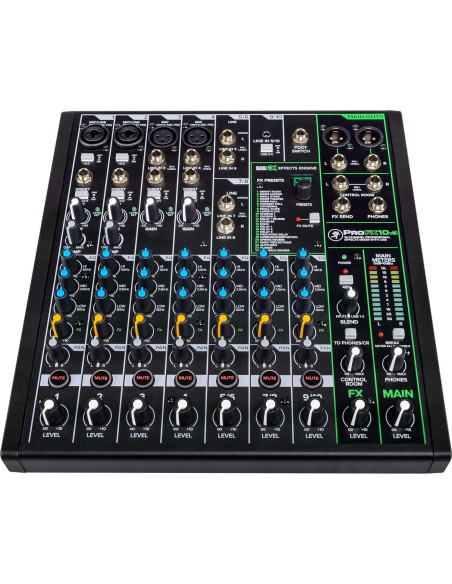 Mackie ProFX10v3 Mezclador Analógico 10 Canales USB con FX