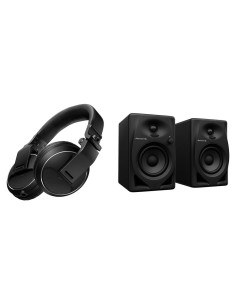 Paquete Auriculares Pioneer DJ HDJ-X5 + Monitores DM-40D 4"