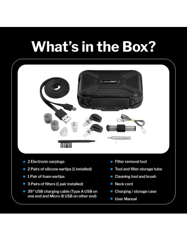 Tapones para oídos Etymotic MusicPro Elite recargables