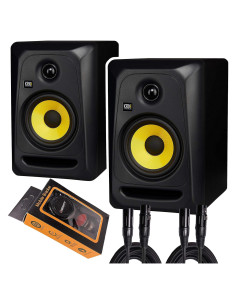 Monitores de Estudio KRK Classic 5 Bi-Amplificados 5" - Par con XLR