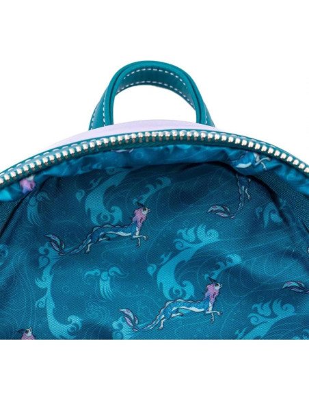 Bolso de Hombro Doble Loungefly Disney Raya Sisu 22.86x26.67cm