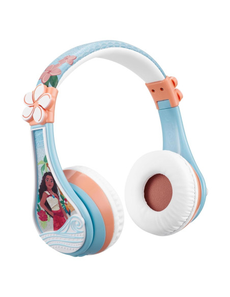 Auriculares Bluetooth Moana KIDdesigns para Niños - 45h Batería