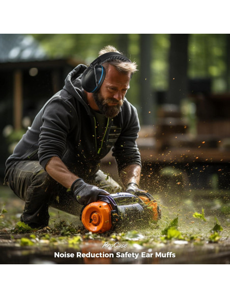 Auriculares ProCase de Reducción de Ruido NRR 28dB Azul