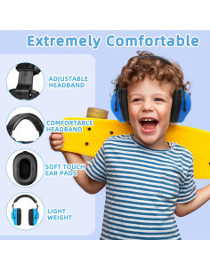Auriculares ZOHAN 030 Canceladores de Ruido para Niños 22dB 2