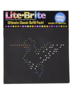Paquete de Recarga Lite Brite Clásico Ultimate - Animales - 10 Plantillas 2