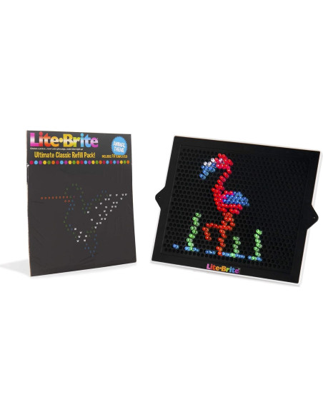 Paquete de Recarga Lite Brite Clásico Ultimate - Animales - 10 Plantillas