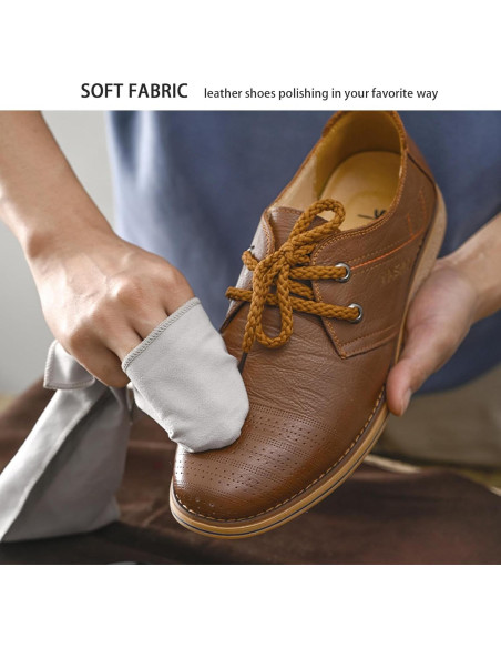 Paño Profesional para Abrillantar Zapatos Sansent 49x13cm Paño Profesional para Abrillantar Zapatos Sansent 49x13cm