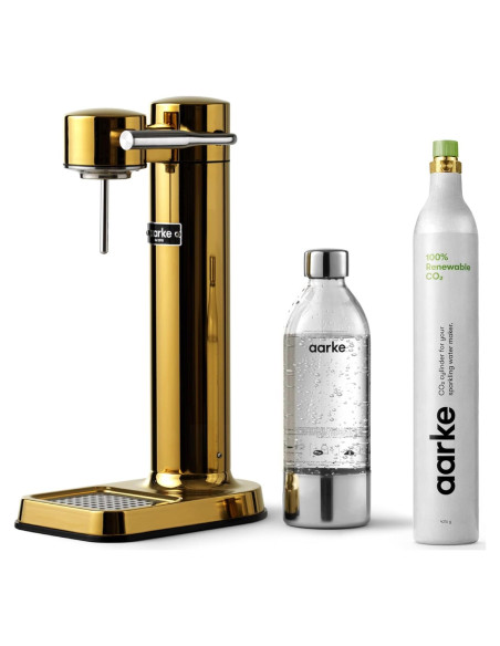 Aarke Carbonator 3 - Máquina de agua con gas 800ml Oro Aarke Carbonator 3 - Máquina de agua con gas 800ml Oro