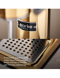 Aarke Carbonator 3 - Máquina de agua con gas 800ml Oro 2