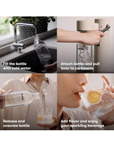 Aarke Carbonator 3 - Máquina de agua con gas 800ml Oro