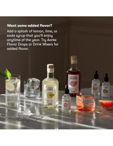 Aarke Carbonator 3 - Máquina de agua con gas 800ml Oro