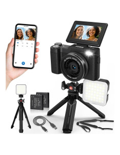 Cámara Digital 5K CeezeCam R2H-US 64MP WiFi Pantalla Plegable