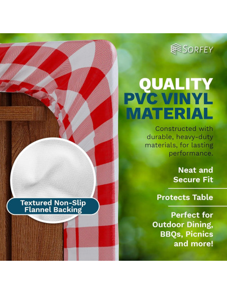 Cubierta de Mantel Ajustada Sorfey 76.2x243.8 cm Azul