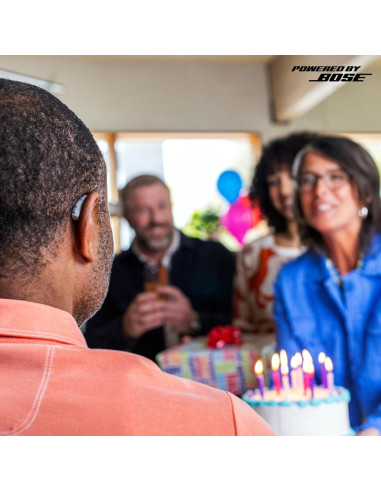 Audífonos OTC Lexie B2 Plus Bose - Recargables Bluetooth - Gris