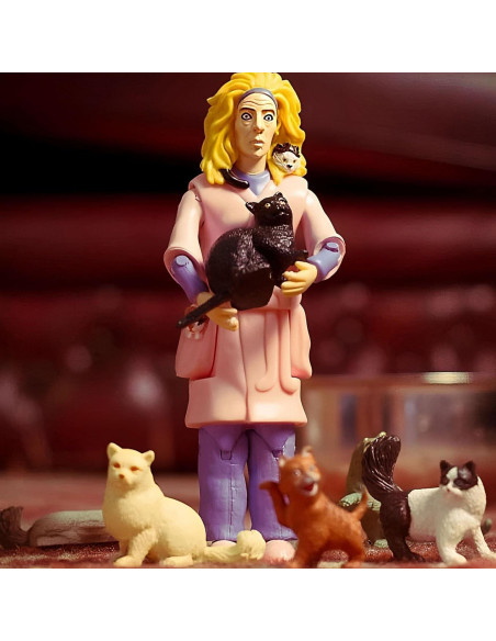 Figura de Acción Dama de los Gatos Locos Archie McPhee 20.3 cm