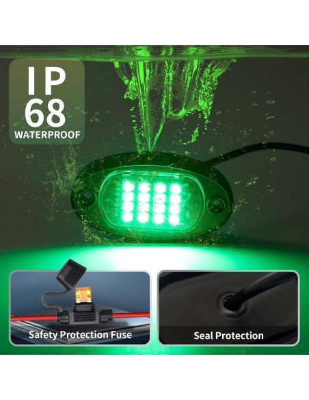 Luces LED RGB Underglow LD DARKEAGLE 16 Pods 12V Impermeables