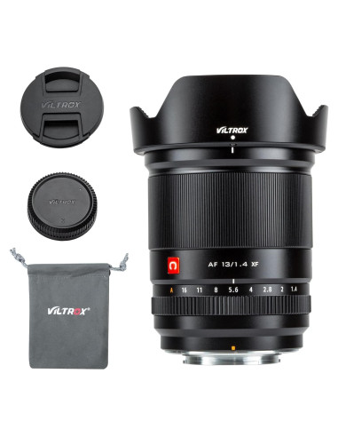 Lente Viltrox AF 13mm F1.4 para Cámaras Fuji APS-C