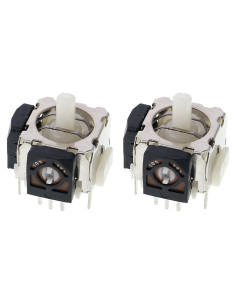 Joystick Analógico ZEZEFUFU Reemplazo para PS2/PS3/Xbox 360 - 2 Pcs